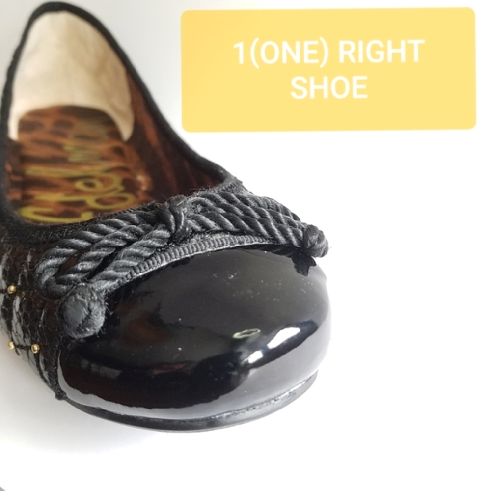 SINGLE RIGHT Shoe Ballet Flat Sam Edelman 8 1/2 M - Picture 5 of 7